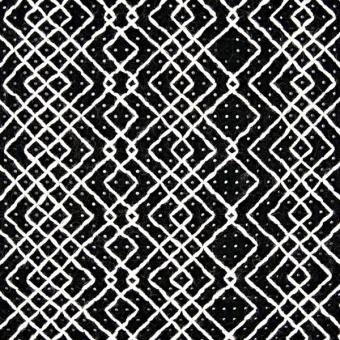 Rico design vilt-kussen-zwart-detail