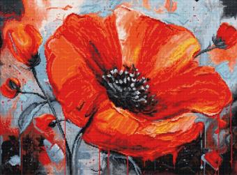 Borduurpakkket Luca-S The Passion of Poppies B7045