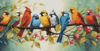 borduurpakkket Luca-S The Song of The Birds LS-B5062