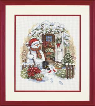 Borduurpakket Garden Shed Snowman